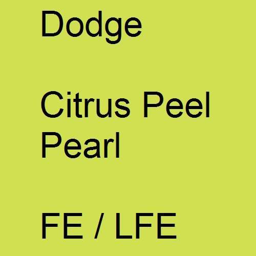 Dodge, Citrus Peel Pearl, FE / LFE.